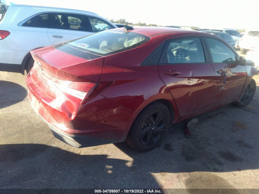 2021 HYUNDAI ELANTRA SEL VIN: KMHLM4AG4MU144357