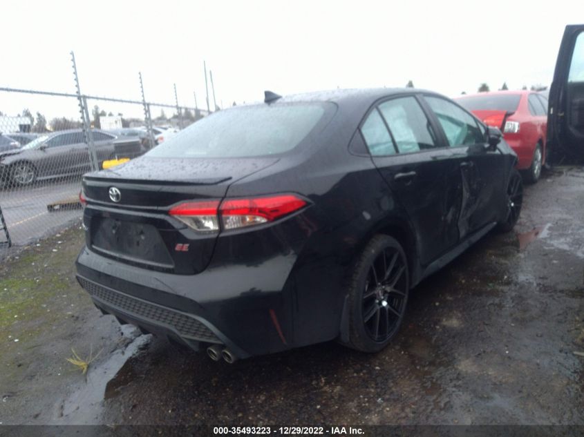 2022 TOYOTA COROLLA SE/SE NIGHTSHADE/APEX SE VIN: 5YFS4MCEXNP127220