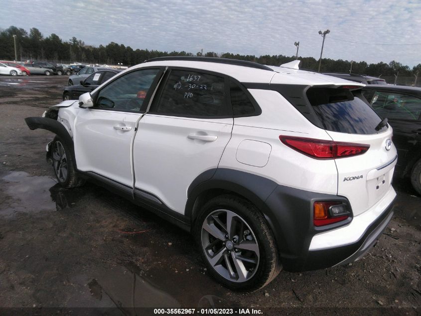 2021 HYUNDAI KONA LIMITED VIN: KM8K33A5XMU731637