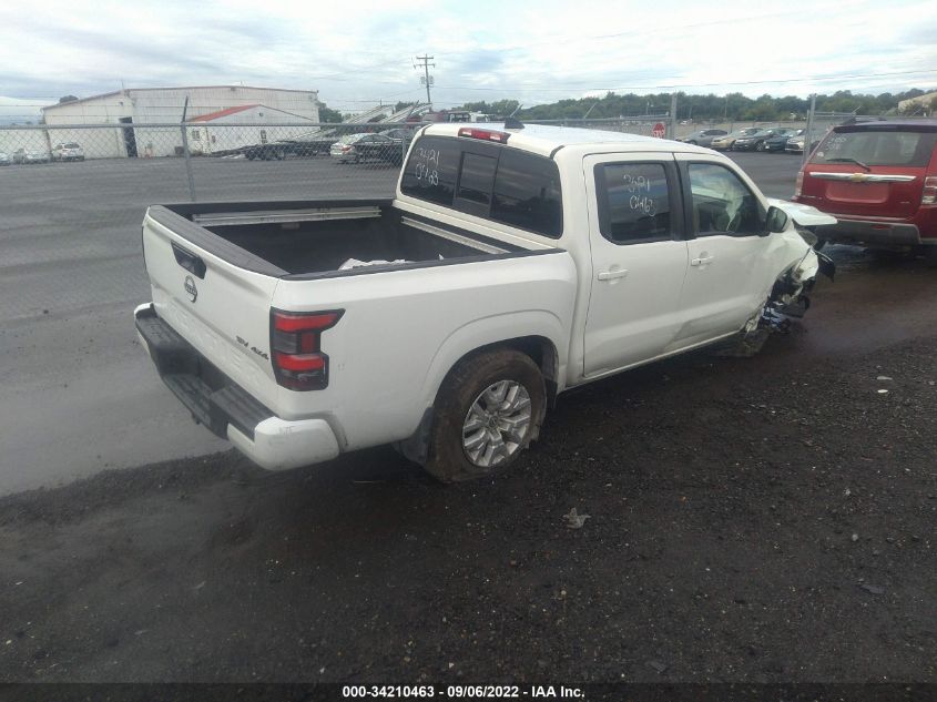 2022 NISSAN FRONTIER SV VIN: 1N6ED1EK9NN601358