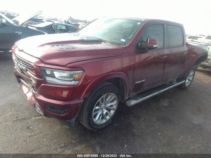 2022 RAM 1500 LARAMIE VIN: 1C6SRFJT9NN390219