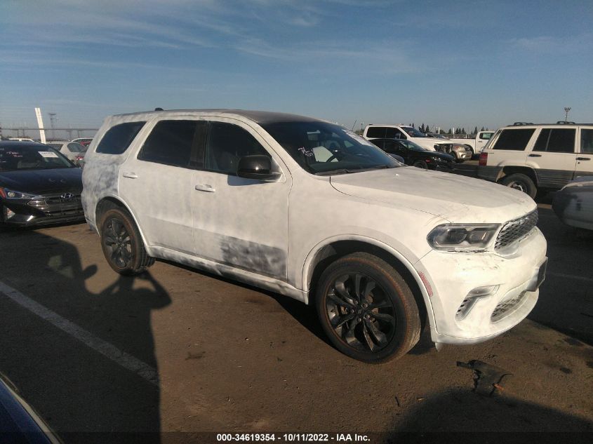 2021 DODGE DURANGO GT VIN: 1C4RDJDG3MC752630