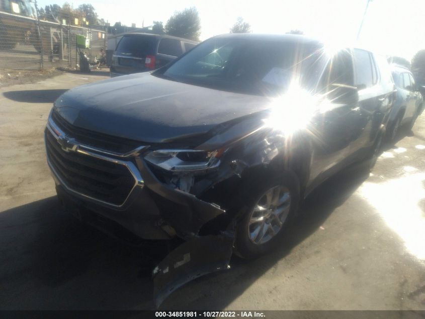 2021 CHEVROLET TRAVERSE LS VIN: 1GNERFKW6MJ145812