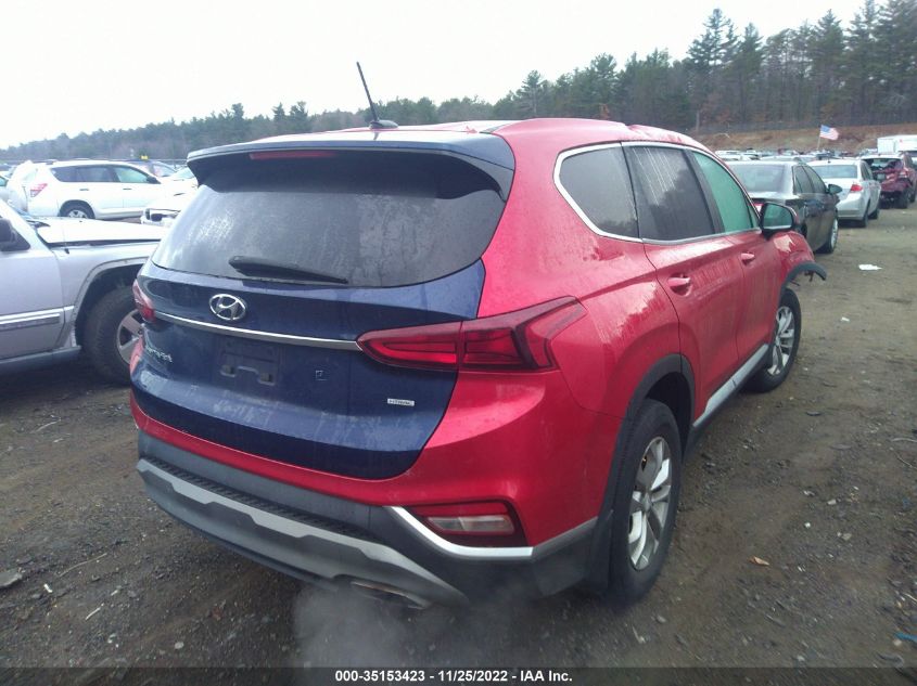 2020 HYUNDAI SANTA FE SE VIN: 5NMS2CAD9LH289728