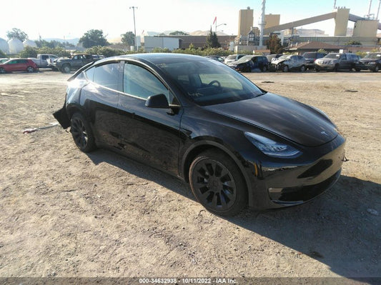 2022 TESLA MODEL Y LONG RANGE VIN: 7SAYGDEE6NF450757