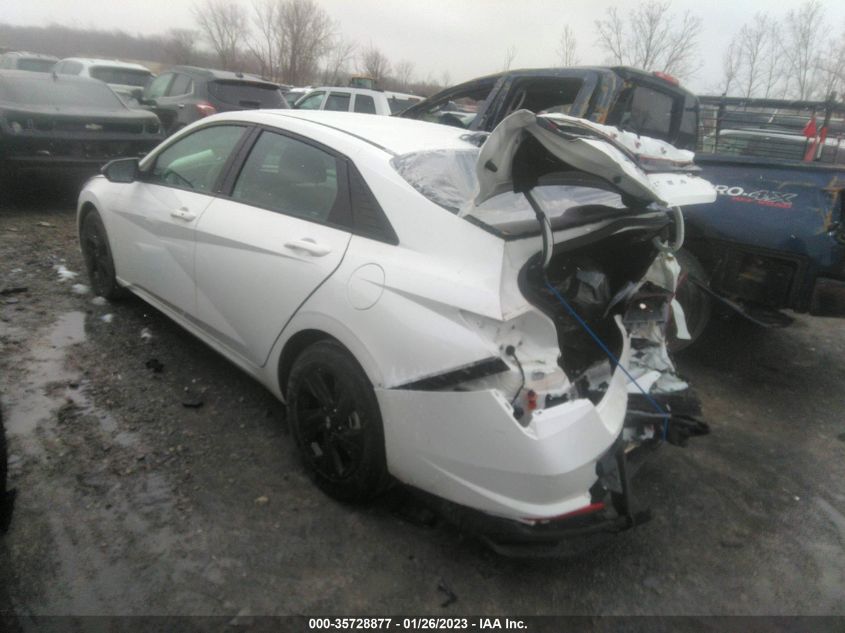 2022 HYUNDAI ELANTRA SEL VIN: 5NPLM4AG3NH082689