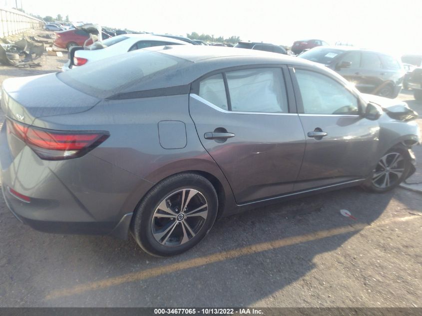 2022 NISSAN SENTRA SV VIN: 3N1AB8CV5NY235742