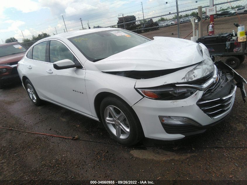 2021 CHEVROLET MALIBU LS VIN: 1G1ZB5ST6MF047924