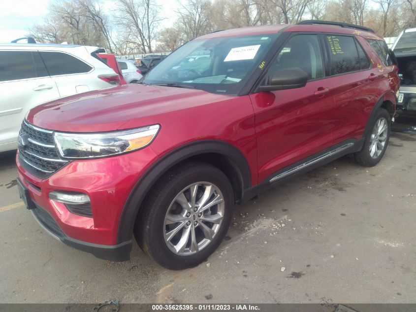 2021 FORD EXPLORER XLT VIN: 1FMSK8DH8MGA15954