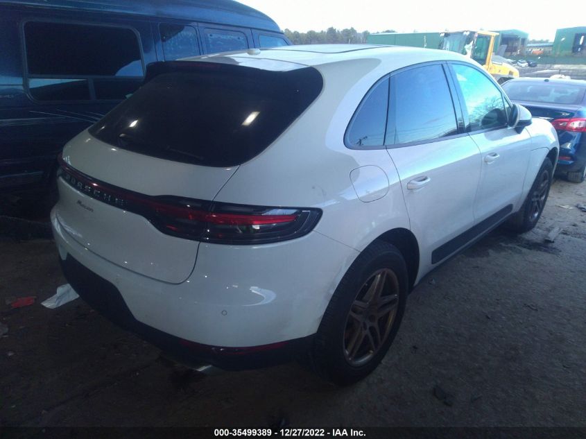 2021 PORSCHE MACAN VIN: WP1AA2A56MLB08665