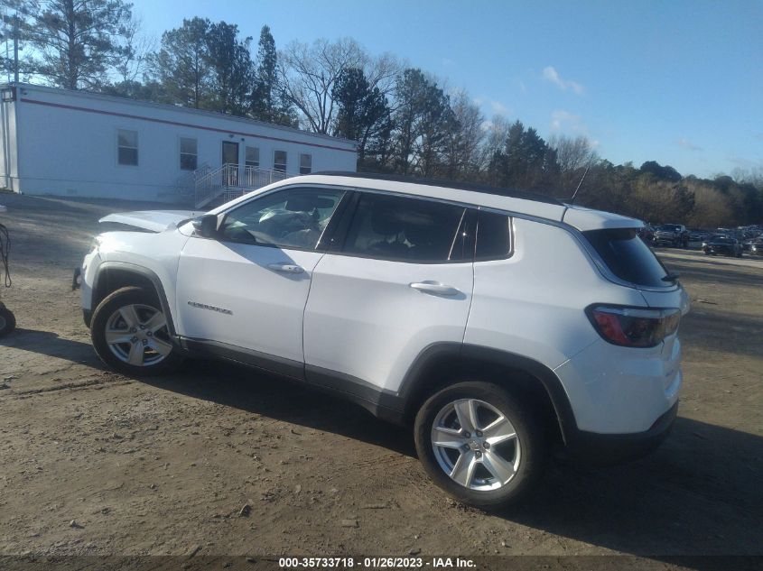 2022 JEEP COMPASS LATITUDE VIN: 3C4NJDBB5NT148387