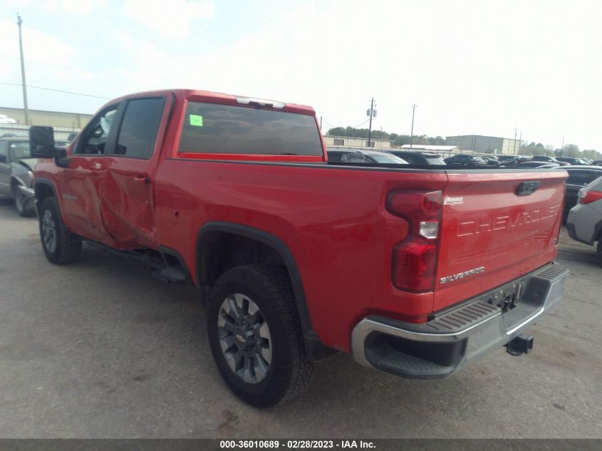2022 CHEVROLET SILVERADO 2500HD LT VIN: 1GC1YNEY8NF155523