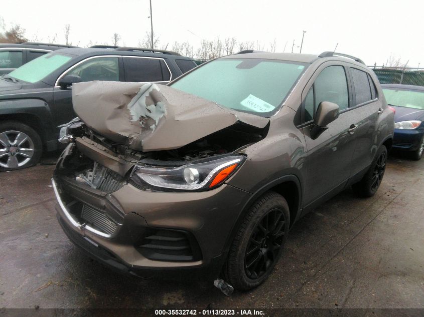 2022 CHEVROLET TRAX LT VIN: KL7CJPSM9NB521553