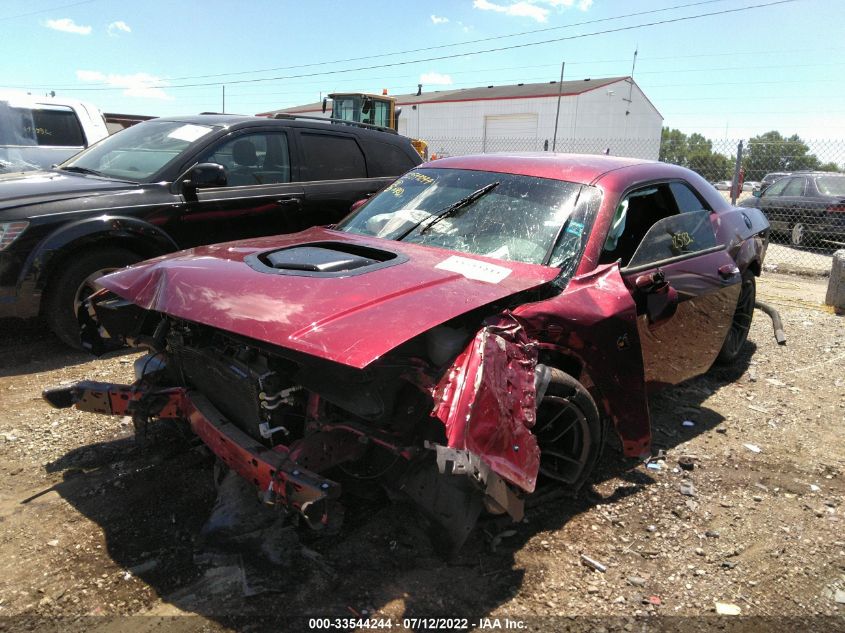 2021 DODGE CHALLENGER R/T SCAT PACK WIDEBODY VIN: 2C3CDZFJXMH602822