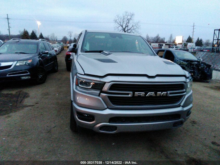 2022 RAM 1500 LARAMIE VIN: 1C6SRFJM8NN233970