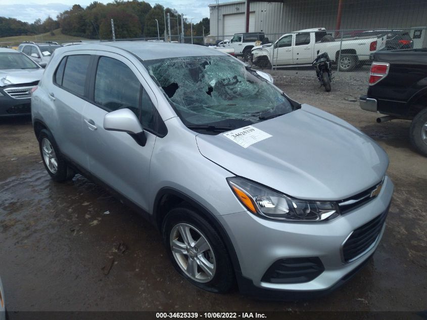 2020 CHEVROLET TRAX LS VIN: 3GNCJKSB2LL223191
