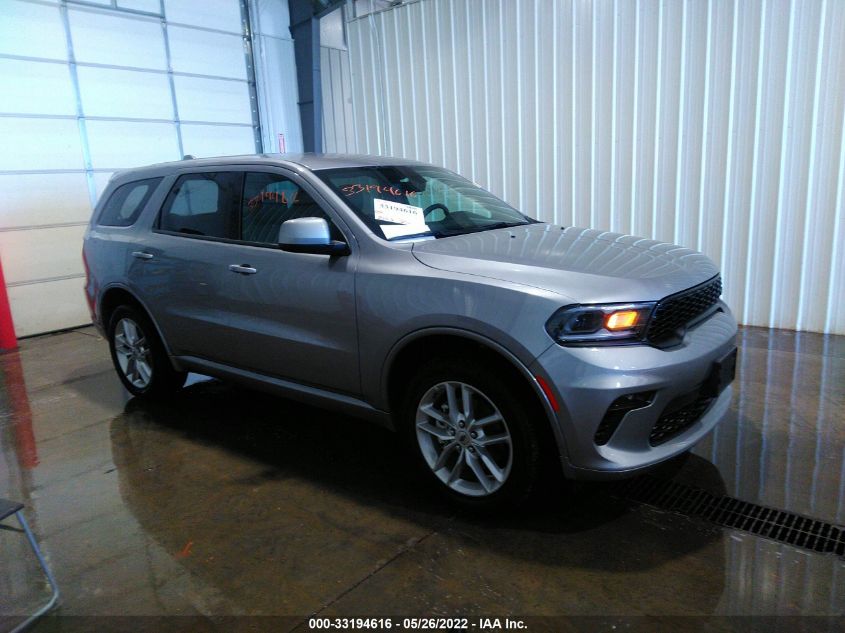 2021 DODGE DURANGO GT VIN: 1C4RDJDG2MC724513