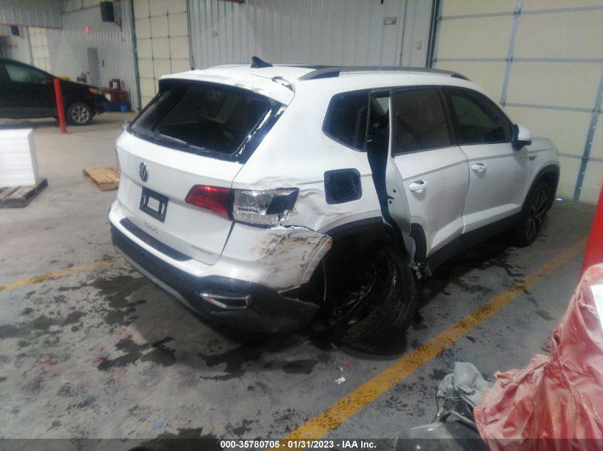 2022 VOLKSWAGEN TAOS SE VIN: 3VVTX7B23NM003206