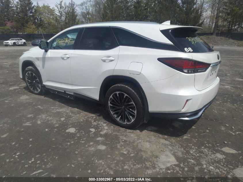 2022 LEXUS RX RX 350L VIN: JTJHZKFA6N2035364
