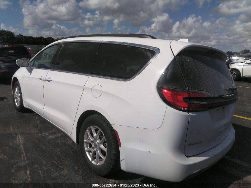 2022 CHRYSLER PACIFICA TOURING L VIN: 2C4RC1BG2NR106624