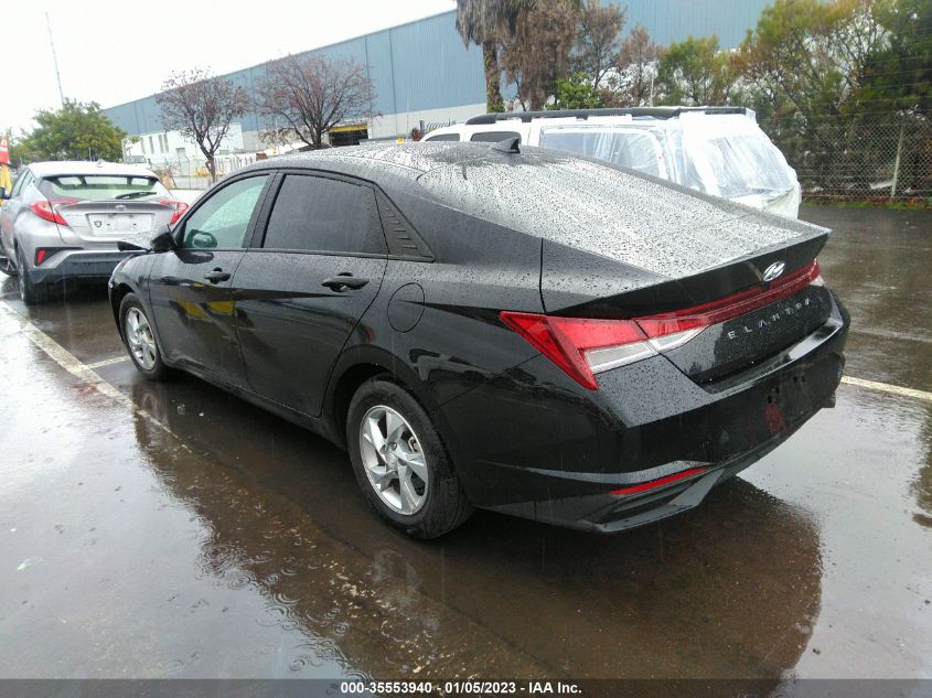 2022 HYUNDAI ELANTRA SE VIN: KMHLL4AG7NU345061