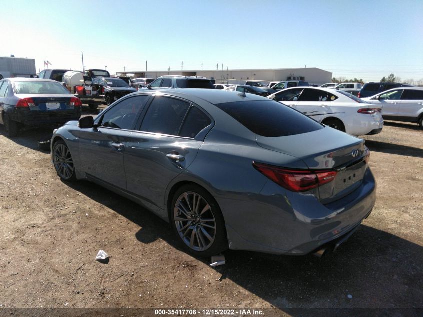 2021 INFINITI Q50 RED SPORT 400 VIN: JN1FV7DP0MM850126