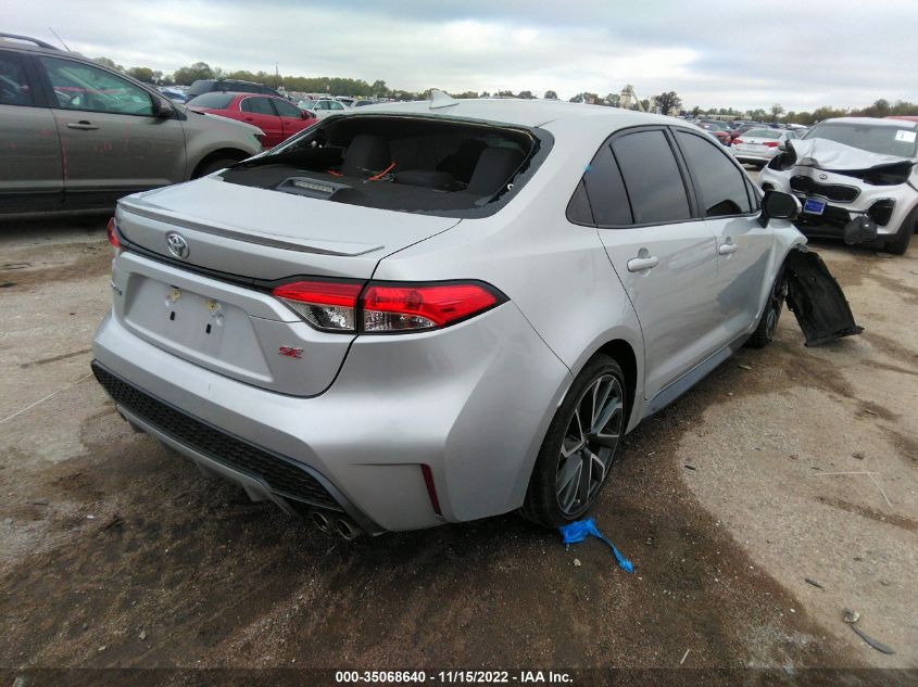 2020 TOYOTA COROLLA SE/NIGHTSHADE VIN: 5YFS4RCE5LP024913