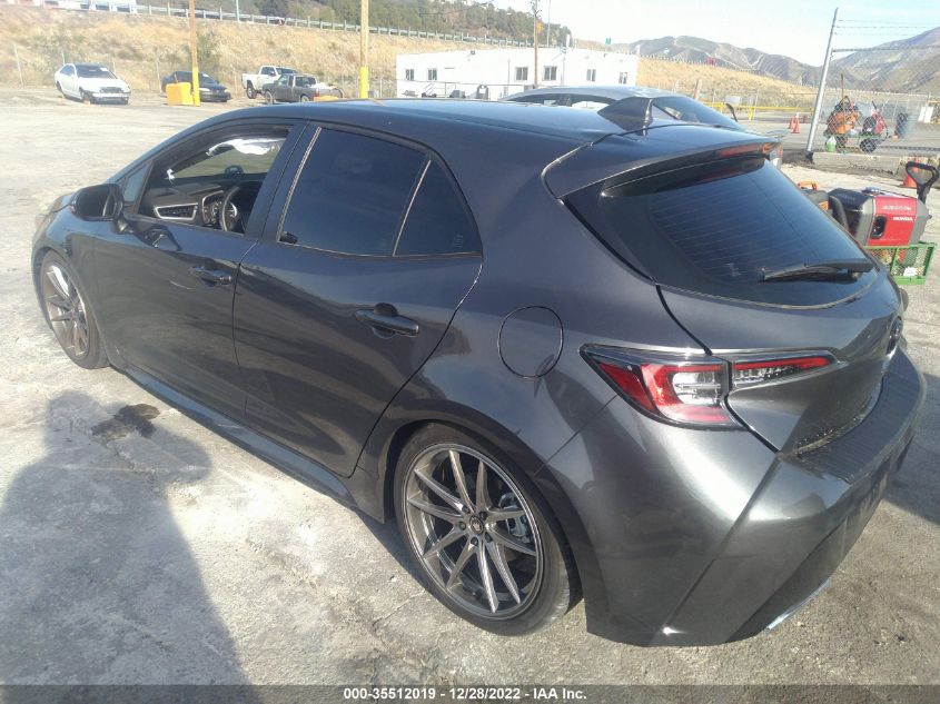 2022 TOYOTA COROLLA HATCHBACK SE VIN: JTNB4MBE1N3179082