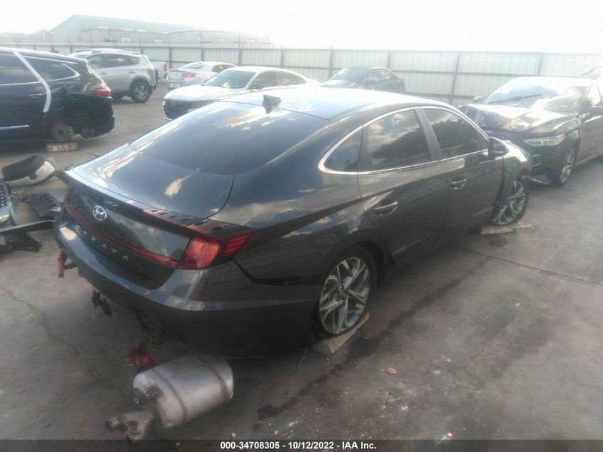 2021 HYUNDAI SONATA SEL VIN: KMHL64JA2MA167076