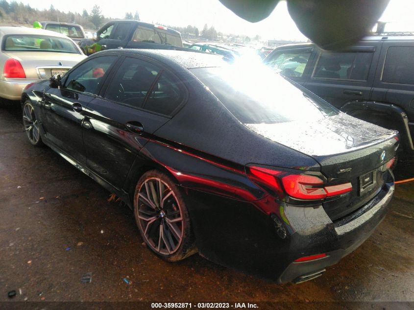 2022 BMW 5 SERIES M550I XDRIVE VIN: WBA13BK07NCH59335