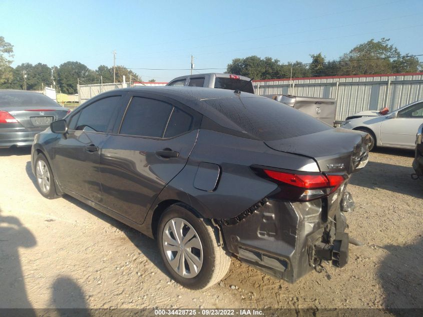 2020 NISSAN VERSA S VIN: 3N1CN8DV9LL891094