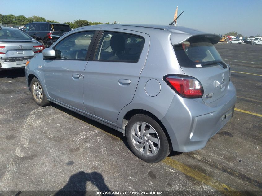 2022 MITSUBISHI MIRAGE ES/LE VIN: ML32AUHJ8NH001953