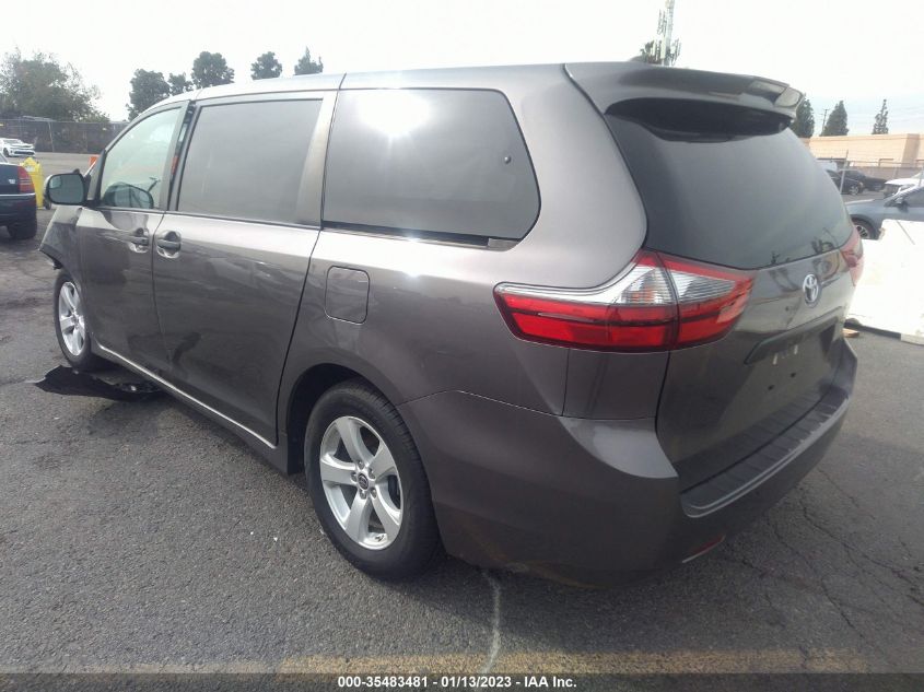 2020 TOYOTA SIENNA L VIN: 5TDZZ3DCXLS059514