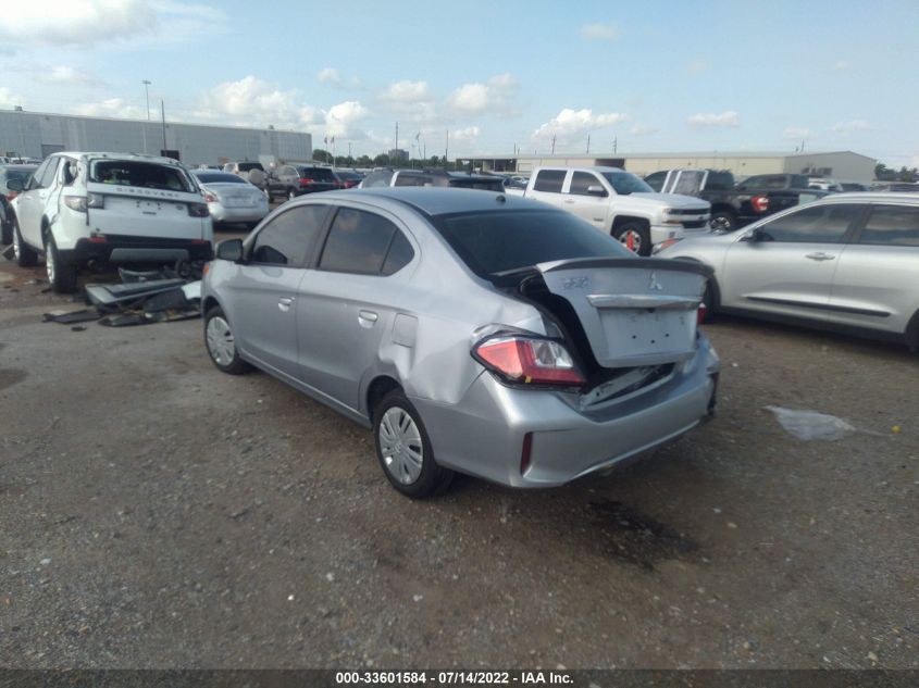 2022 MITSUBISHI MIRAGE G4 ES/LE/BLACK EDITION VIN: ML32FUFJ7NHF02744