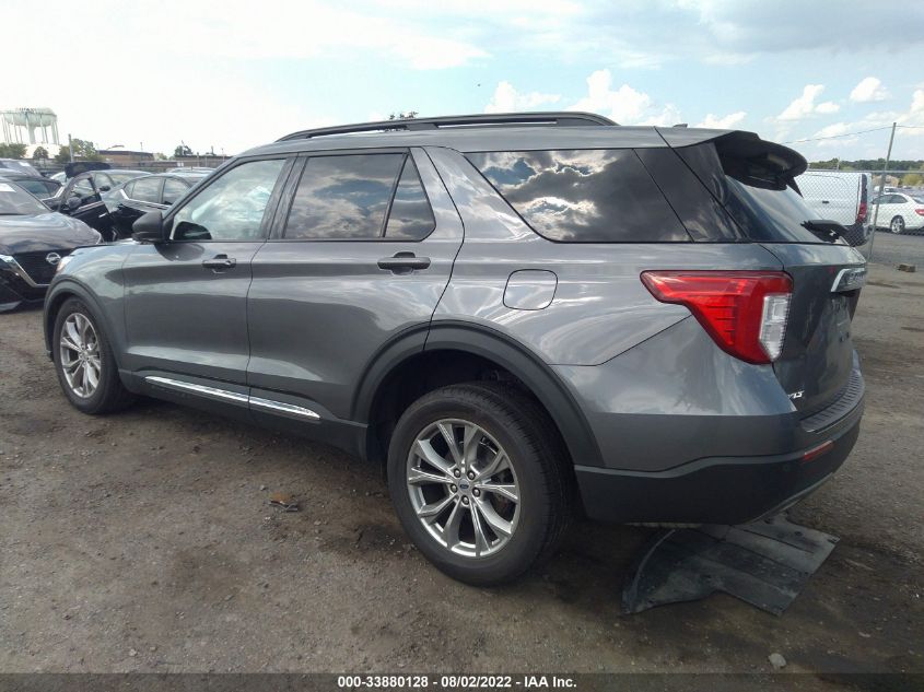 2021 FORD EXPLORER XLT VIN: 1FMSK8DH9MGC47172