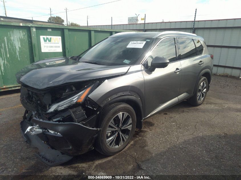 2021 NISSAN ROGUE SV VIN: 5N1AT3BA2MC738160