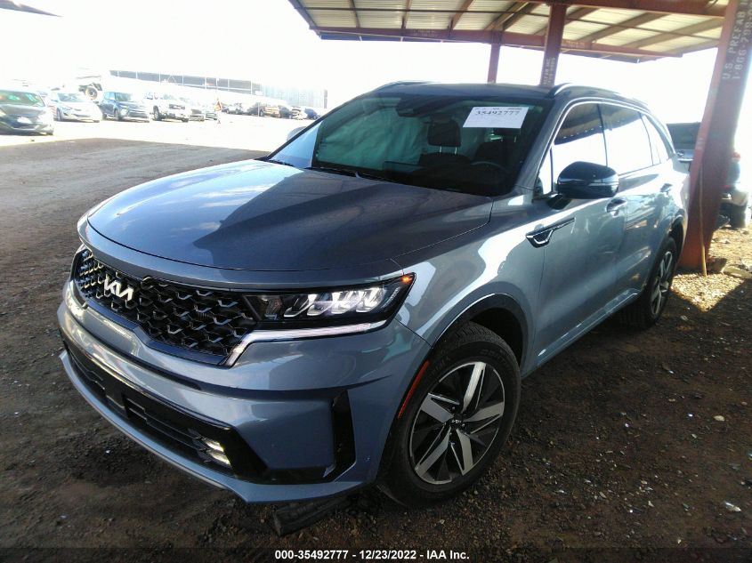 2022 KIA SORENTO EX VIN: 5XYRH4LF7NG076341