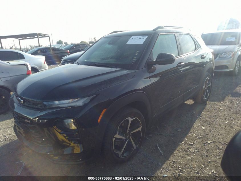2022 CHEVROLET TRAILBLAZER RS VIN: KL79MTSL4NB065396
