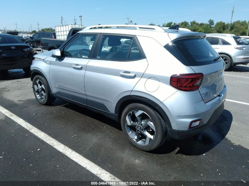 2021 HYUNDAI VENUE SEL VIN: KMHRC8A36MU129439