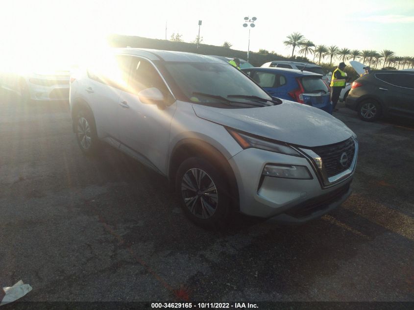2022 NISSAN ROGUE SV VIN: 5N1BT3BA6NC677255