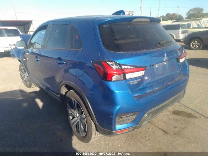 2021 MITSUBISHI OUTLANDER SPORT ES/LE/BE/S VIN: JA4APUAU9MU027442