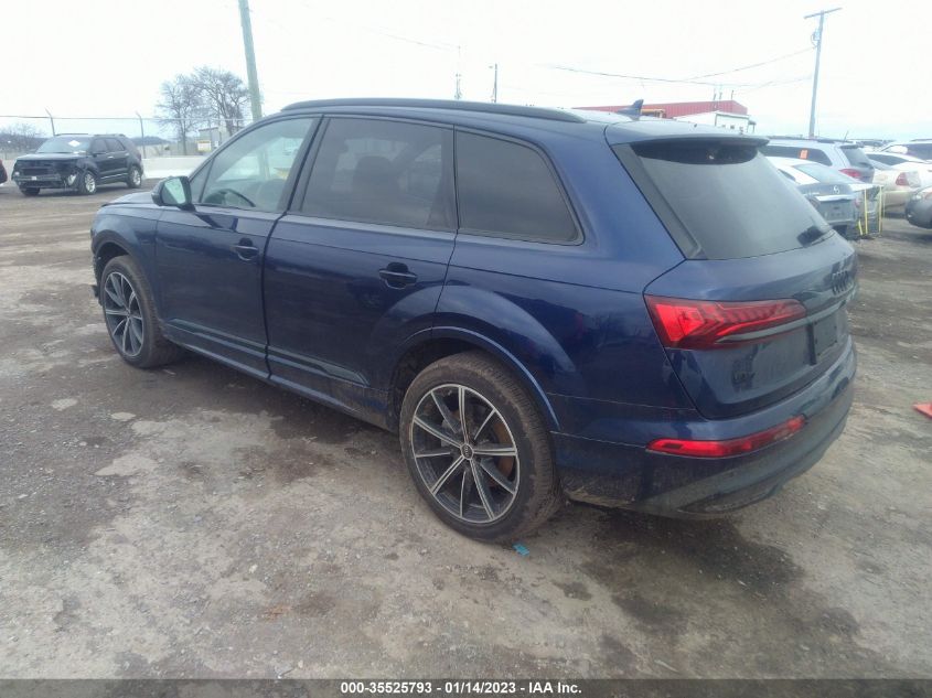 2022 AUDI Q7 PREMIUM PLUS VIN: WA1LXBF79ND009654