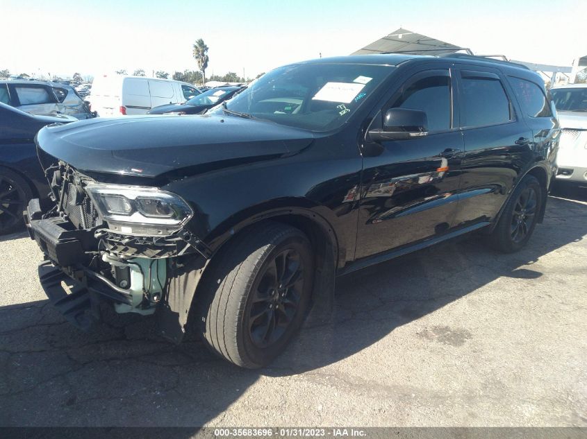 2021 DODGE DURANGO GT PLUS VIN: 1C4RDHDGXMC544222