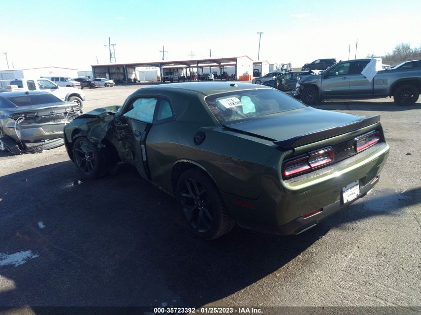 2022 DODGE CHALLENGER SXT VIN: 2C3CDZAG8NH212119
