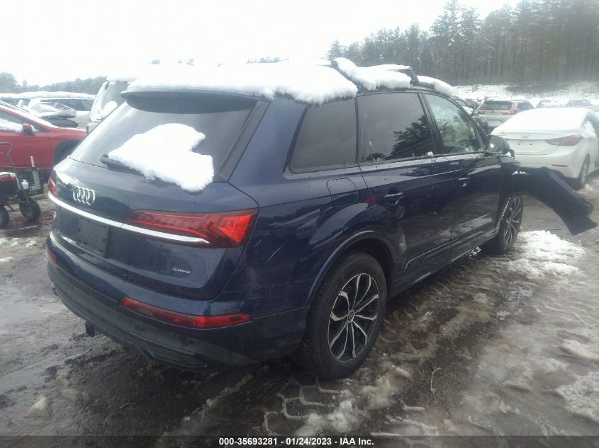 2021 AUDI Q7 PREMIUM PLUS VIN: WA1LXAF78MD020265