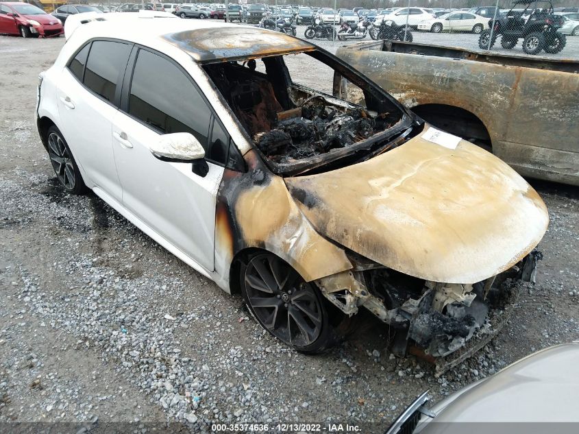 2022 TOYOTA COROLLA HATCHBACK XSE VIN: JTNA4MBEXN3160459