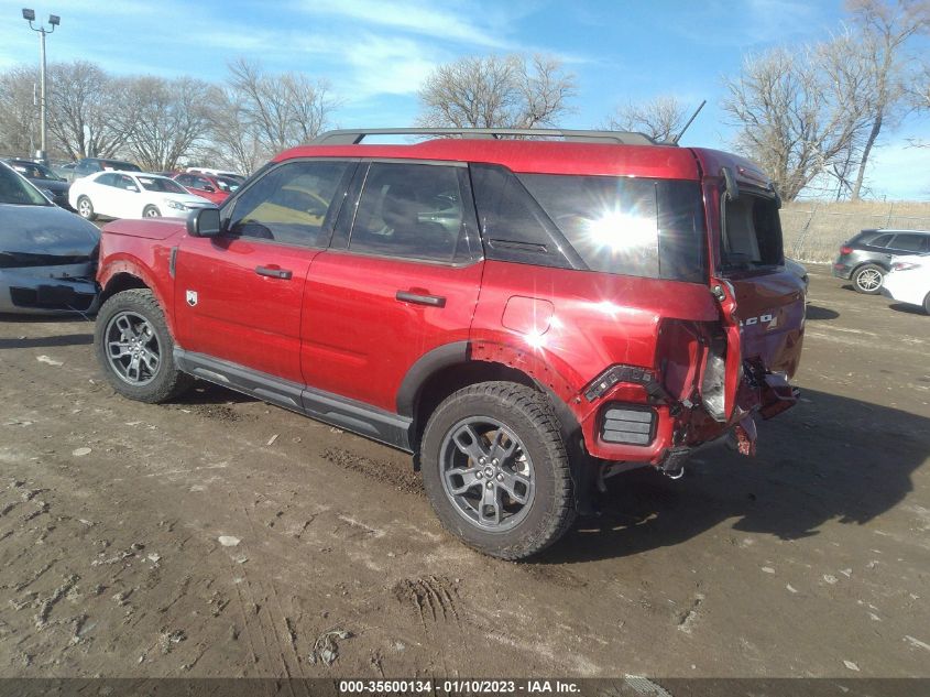 2021 FORD BRONCO SPORT BIG BEND VIN: 3FMCR9B67MRB31680