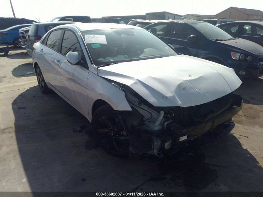 2021 HYUNDAI ELANTRA SEL VIN: 5NPLS4AG4MH033957