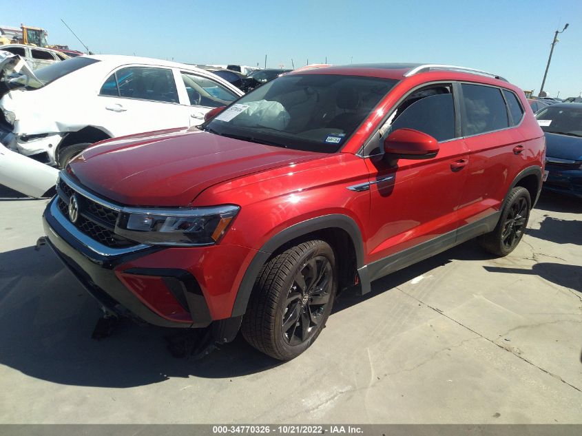 2022 VOLKSWAGEN TAOS SE VIN: 3VVTX7B24NM066721