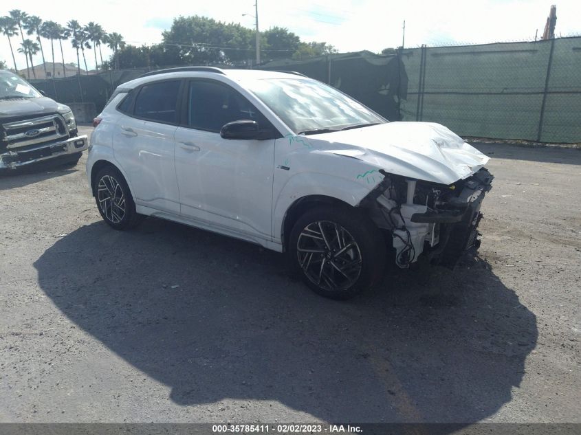 2022 HYUNDAI KONA N LINE VIN: KM8K33A38NU834751